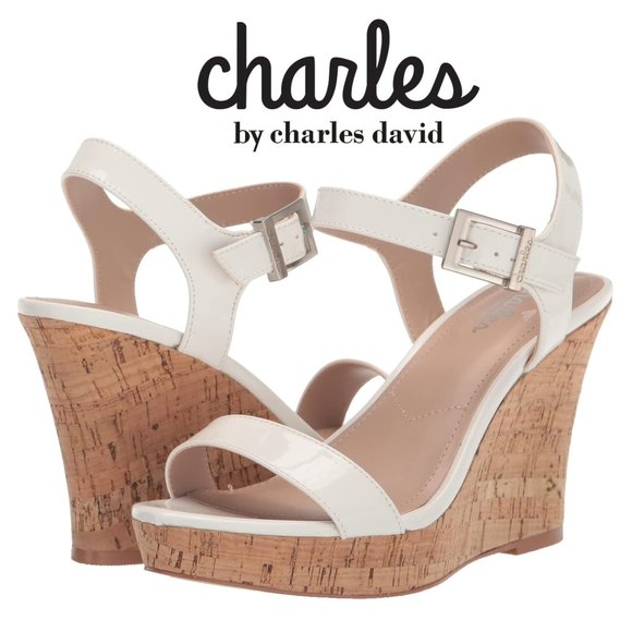 Charles By Charles David Shoes - CHARLES BY CHARLES DAVID "Lambert" Cork heeled sandal